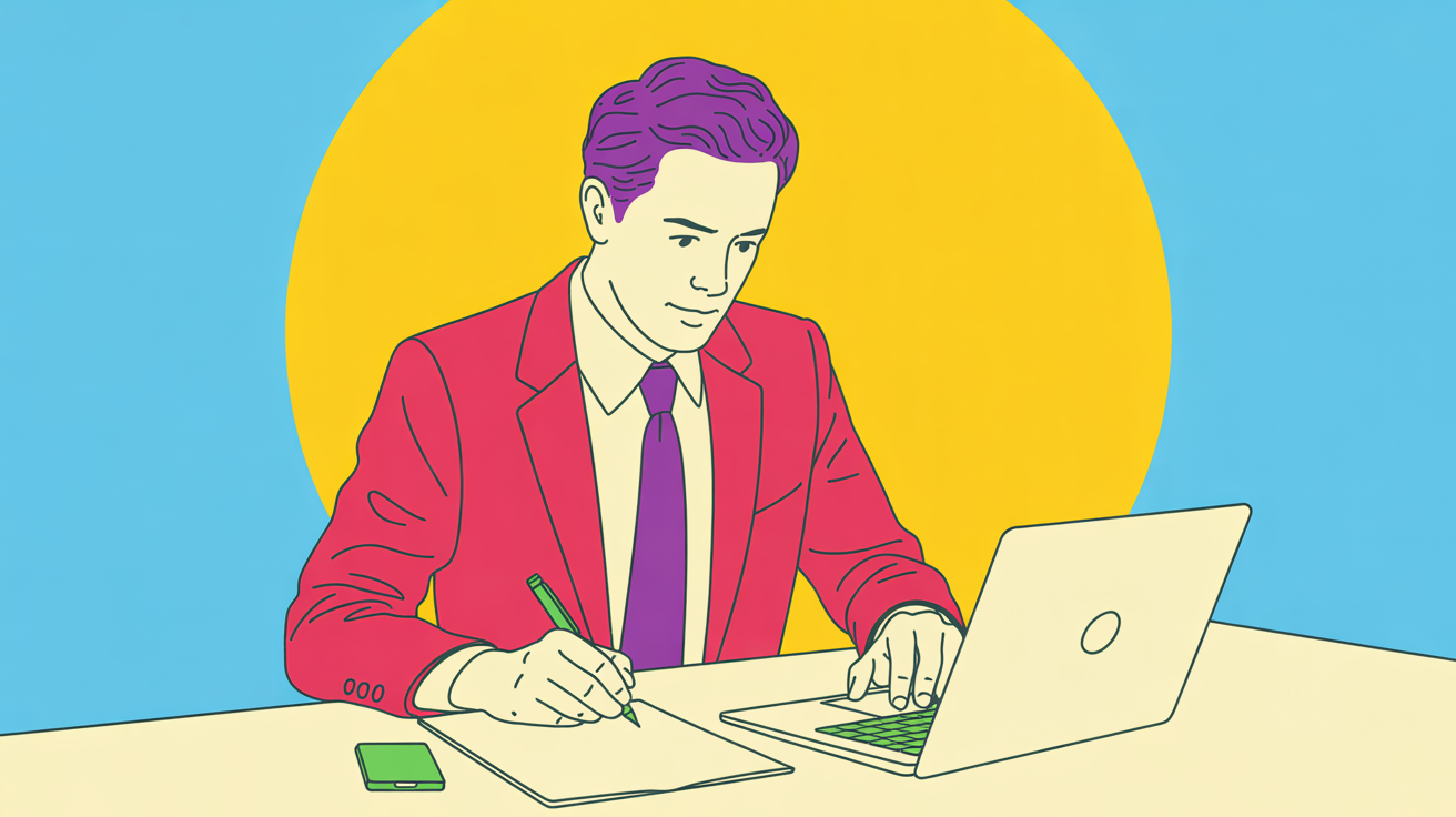 a-minimalist-illustration-of-a-male-jour_raBPORApQAWTUfRv82XYGA_UcPhK7lbSpyi4TMkMrUNLw